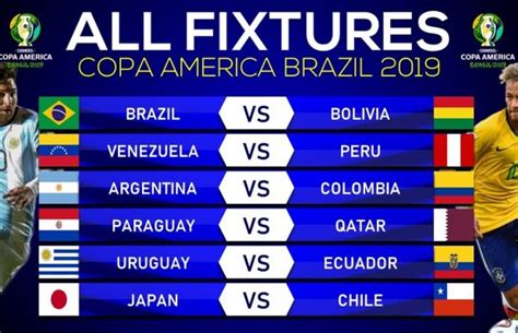 Copa América Fixtures & Betting Odds, Football South America .
